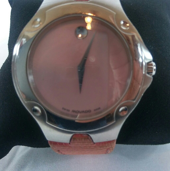 Movado Sports Edition Ladies Watch Sapphire/Lizard